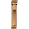 Ekena Millwork Westlake Traditional Smooth Bracket w/ Offset Brace, Western Red Cedar, 5 1/2"W x 20"D x 28"H BKT0604X20X28WTL01SWR - alternate 4